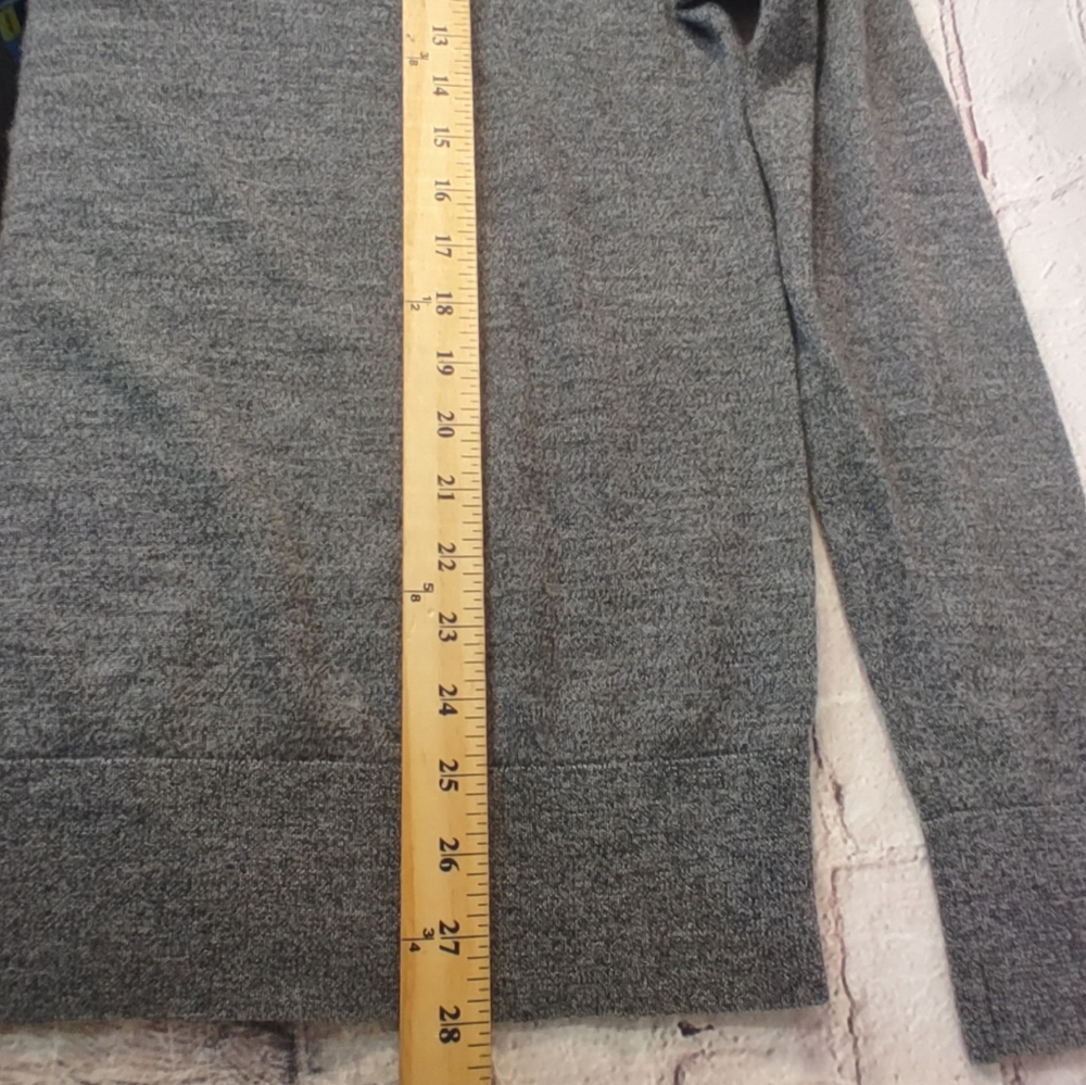 All Saints Mens Ivar Merino Wool Grey Sweater XL - Picture 14 of 15